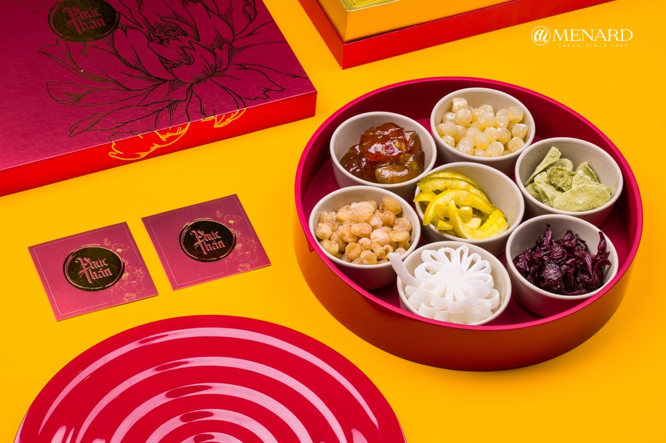 Hộp mứt Phúc Thần - Vẹn nguyên linh hồn Tết Việt - 1 Hộp mứt Phúc Thần - Vẹn nguyên linh hồn Tết Việt - 1