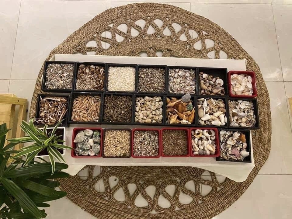 Người phụ nữ khuyết tật hô biến vỏ ốc vô tri thành tác phẩm nghệ thuật - 6 Người phụ nữ khuyết tật hô biến vỏ ốc vô tri thành tác phẩm nghệ thuật - 6