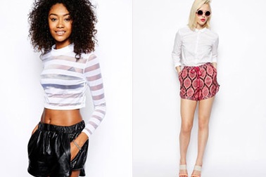 Những mẫu quần short mốt nhất của hè 2014