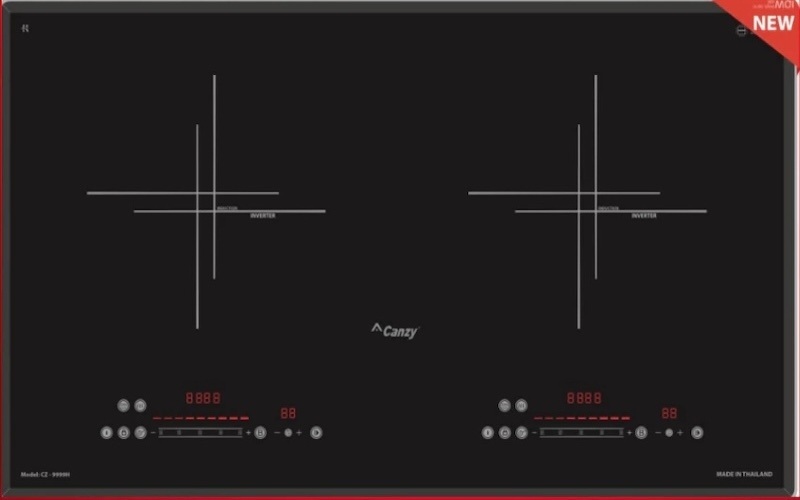 Bếp từ Canzy CZ-9999H giúp bạn nấu ăn nhanh chóng, dễ dàng vệ sinh