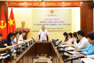 Bộ Nội vụ ra mắt Phòng Tiếp công dân và Giải quyết khiếu nại, tố cáo