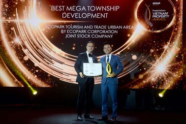 Ecopark nhận giải thưởng đại đô thị tốt nhất Việt Nam