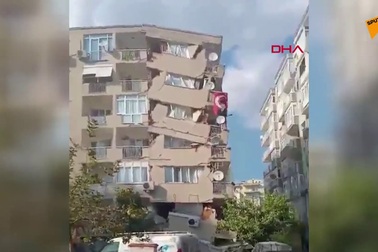 Video động đất 7 độ rung chuyển Hy Lạp, Thổ Nhĩ Kỳ