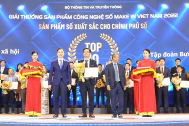 4 giải pháp số của VNPT nhận giải "Make in Viet Nam" năm 2022