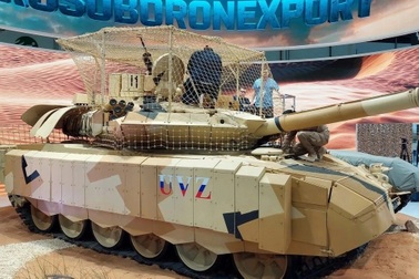 Nga đưa xe tăng T-90 trưng bày triển lãm ở UAE ra chiến trường