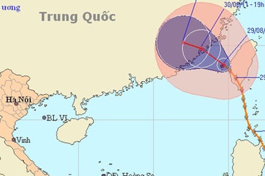 Bão Nanmadol đi vào đất liền Trung Quốc rồi suy yếu