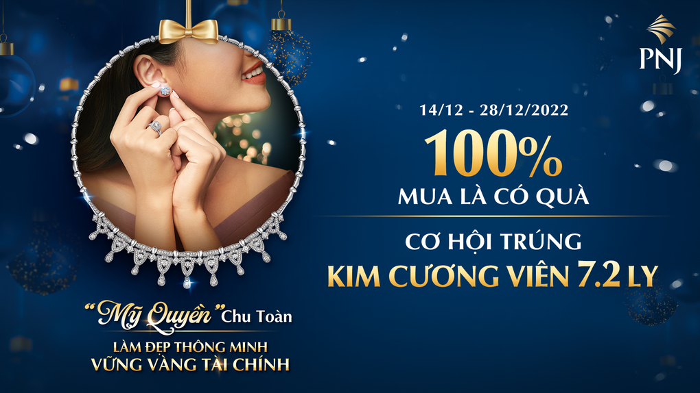 Quà tặng Giáng sinh từ PNJ: Cơ hội sở hữu kim cương viên 7,2 ly - 1 Quà tặng Giáng sinh từ PNJ: Cơ hội sở hữu kim cương viên 7,2 ly - 1