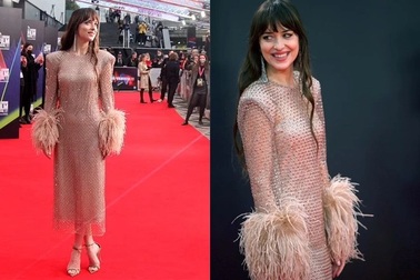 "Sao" phim "50 sắc thái" tỏa sáng trên thảm đỏ