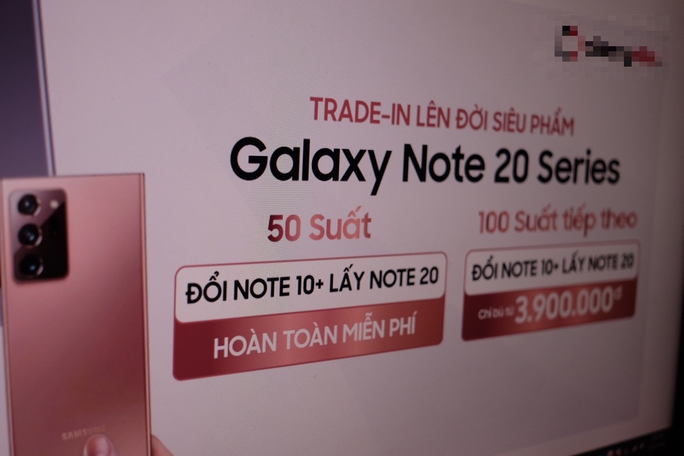 Hệ thống bán lẻ chơi lớn: Đổi miễn phí Galaxy Note 10+ lấy Note 20 - 2 Hệ thống bán lẻ chơi lớn: Đổi miễn phí Galaxy Note 10+ lấy Note 20 - 2