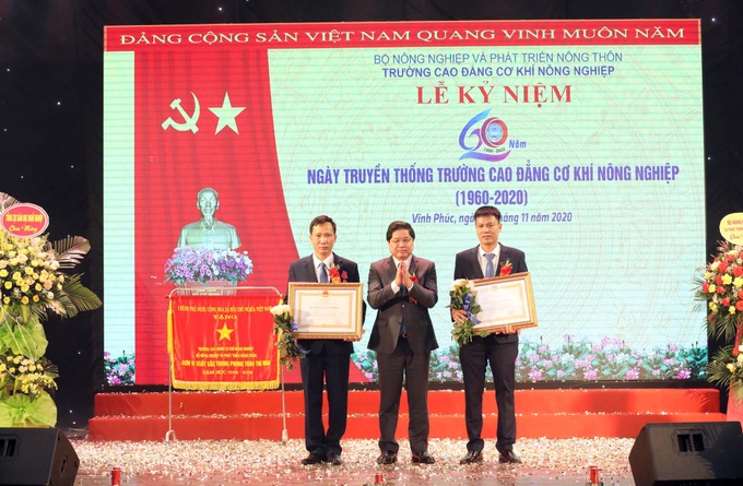 Trường Cao đẳng Cơ khí nông nghiệp kỷ niệm 60 năm ngày thành lập - Ảnh 4.