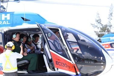 Khai trương tour du lịch Đà Nẵng bằng trực thăng