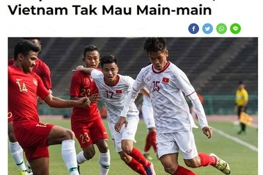Quan điểm trái chiều của báo Indonesia trước trận gặp U22 Việt Nam