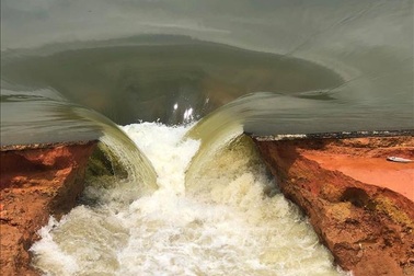 Vỡ đập ở Phú Thọ, gần 20 hộ dân sơ tán khẩn cấp