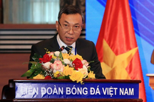 Ông Trần Quốc Tuấn trúng cử Chủ tịch VFF khóa 9