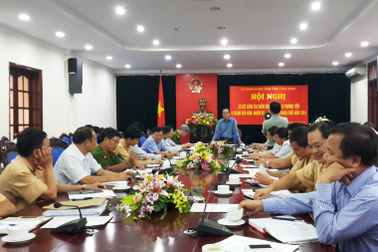 Tạm dừng hoạt động trạm cân kiểm tra tải trọng trên QL6