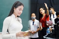 Mỹ nhân Việt làm giảng viên: Midu bị chụp lén, Ngân Anh lên chức sau 1 năm