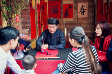 Tái hiện cảnh sĩ tử lều chõng đi thi trong Hội chữ Xuân 2018