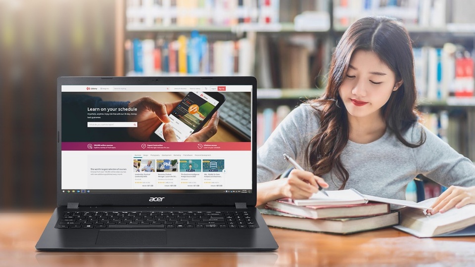 Laptop Acer Aspire 3 tích hợp AMD cho sinh viên học online mùa chống dịch - 1 Laptop Acer Aspire 3 tích hợp AMD cho sinh viên học online mùa chống dịch - 1