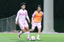 Tuấn Anh trở lại tập luyện cùng đội tuyển Việt Nam