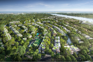 Nhà sáng lập Ecopark ra mắt phân khu Blue Forest với 7 tầng cây xanh tại Ecovillage Saigon River