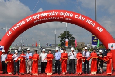 Thông xe cầu Hóa An, khởi công xây dựng 2 nút giao Tam Hiệp, Amata