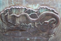 Mãng vương xà trên Huyền đỉnh ở Đại nội Huế