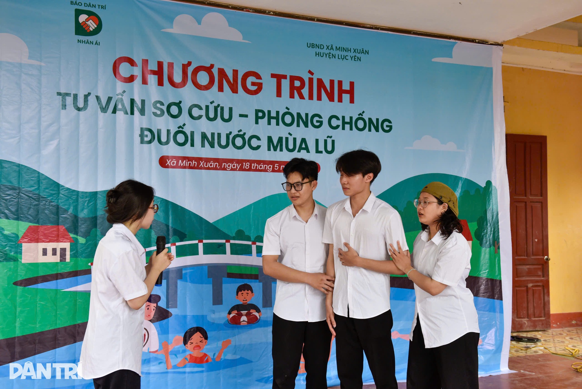 Tư vấn sơ cứu - phòng chống đuối nước cho 400 học sinh tỉnh Yên Bái - 1 Tư vấn sơ cứu - phòng chống đuối nước cho 400 học sinh tỉnh Yên Bái - 1