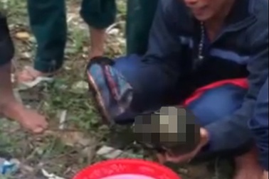 Kinh hãi phát hiện xương sọ người mắc lưới khi đánh cá