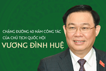Chặng đường 40 năm công tác của Chủ tịch Quốc hội Vương Đình Huệ