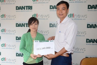 Hơn 113 triệu đến với gia đình bé Đạt