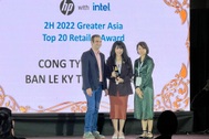 FPT Shop vào top 20 "Nhà bán lẻ xuất sắc nhất Châu Á" của HP - Intel