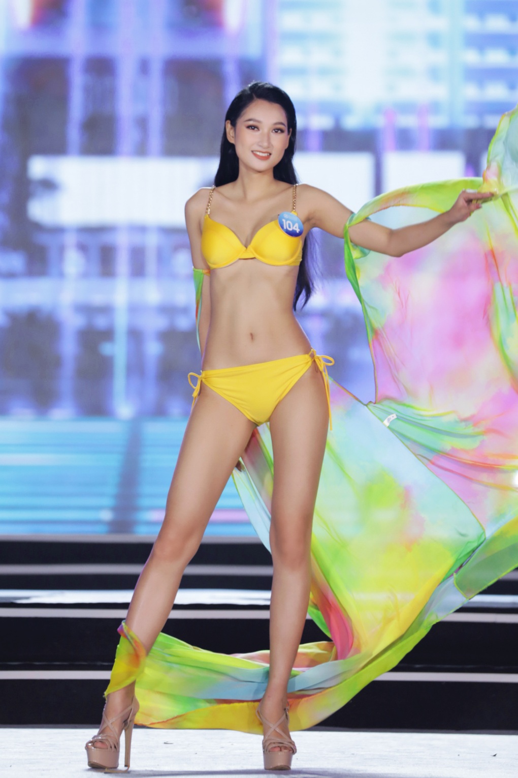 Đã mắt với màn trình diễn bikini tại chung kết Miss World Vietnam 2022 - 9 Đã mắt với màn trình diễn bikini tại chung kết Miss World Vietnam 2022 - 9