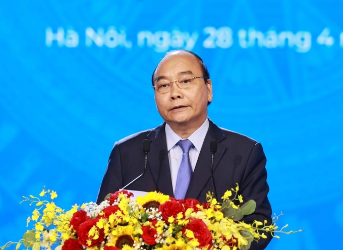 Chủ tịch nước Nguyễn Xuân Phúc. Ảnh: Thống Nhất/TTXVN