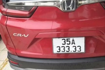 Sự thật xe Honda CRV biển ngũ 3 ở Ninh Bình