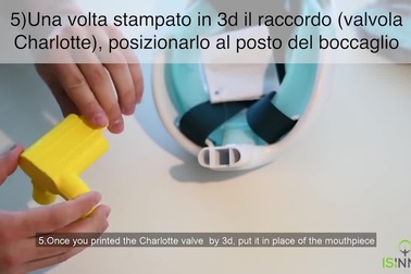 Kỹ sư Ý biến mặt nạ lặn thành mặt nạ dưỡng khí phục vụ chống dịch Covid-19