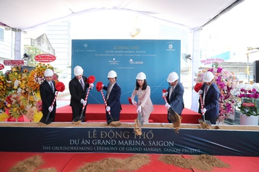 Động thổ Grand Marina, Saigon - dự án mang thương hiệu Marriott bảo chứng toàn cầu