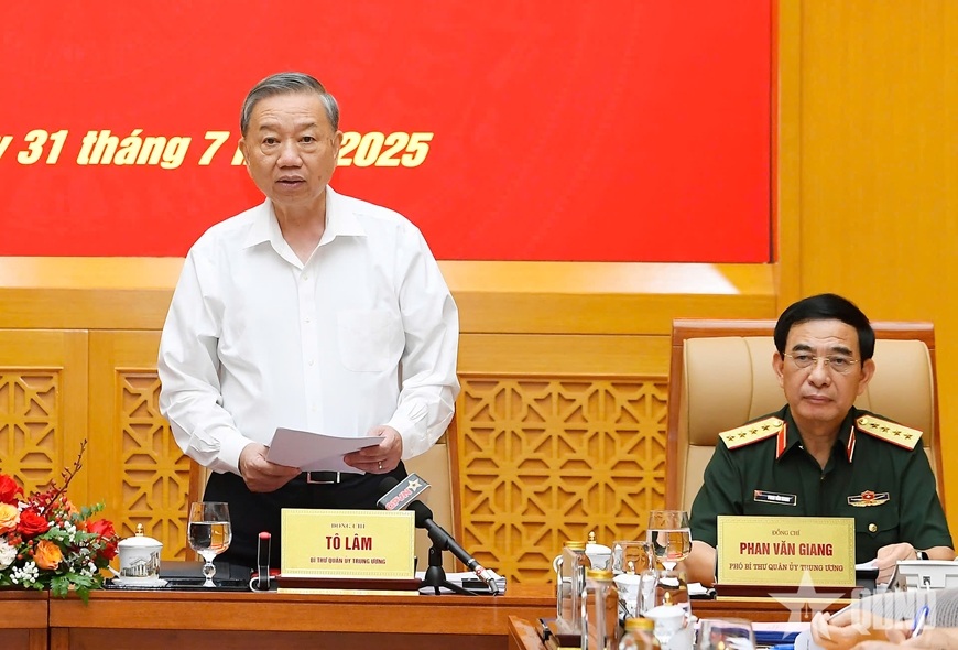 Tổng Bí thư: “Thu hút, trọng dụng nhân tài vào Quân đội” - 1