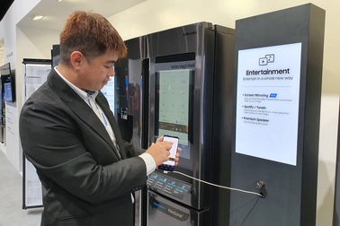 Samsung tung máy giặt và tủ lạnh hỗ trợ trí tuệ nhân tạo tại SEAO 2019