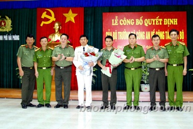 Giám đốc Công an Hải Dương được điều làm Giám đốc Công an Hải Phòng