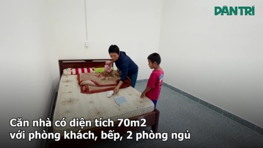 Căn nhà trong mơ trở thành hiện thực với người mẹ nghèo