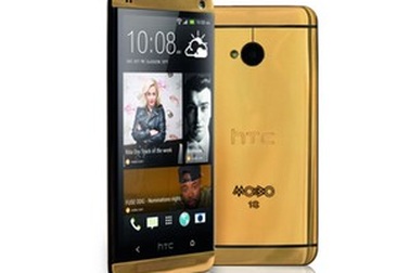 HTC ra mắt smartphone One với lớp vỏ bằng vàng thật