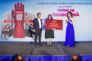 Đã tìm thấy người trúng căn hộ cao cấp khi thanh toán qua VNPAY-QR