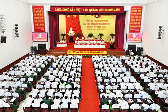 Đại tướng Lương Cường dự khai mạc Đại hội đại biểu Đảng bộ tỉnh Bình Thuận lần thứ XIV - Ảnh 2. Đại tướng Lương Cường dự khai mạc Đại hội đại biểu Đảng bộ tỉnh Bình Thuận lần thứ XIV - Ảnh 2.