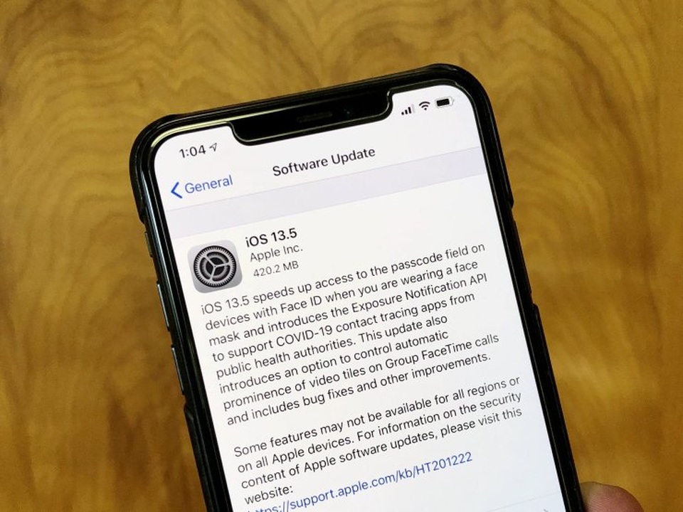 Bản vá iOS 13.5.1 khắc phục lỗ hổng bảo mật nghiêm trọng - 2 Bản vá iOS 13.5.1 khắc phục lỗ hổng bảo mật nghiêm trọng - 2