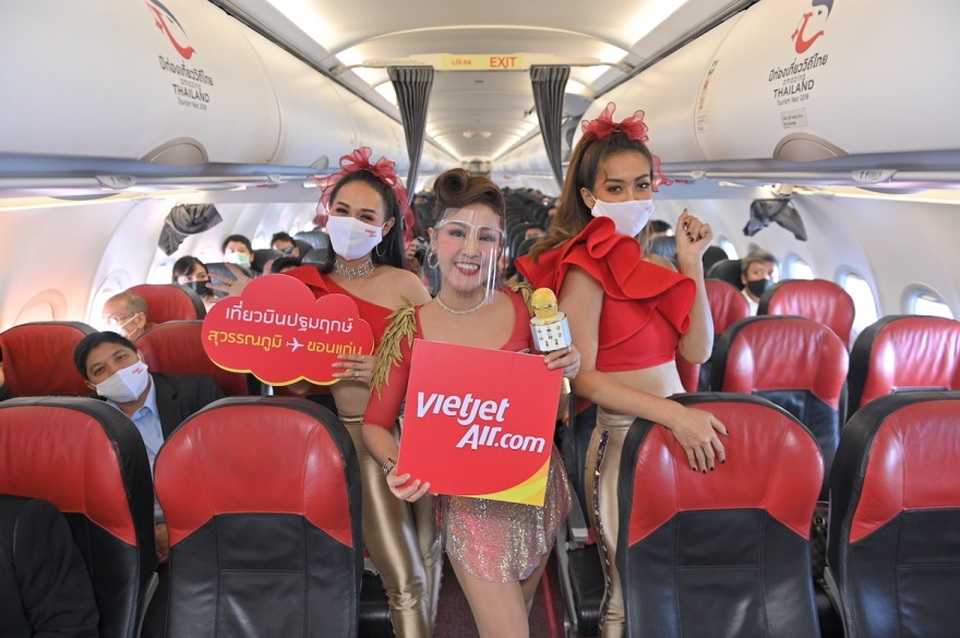 Vietjet Thái Lan khai trương đường bay Bangkok-Khon Kaen giá chỉ từ 5 Baht - 2 Vietjet Thái Lan khai trương đường bay Bangkok-Khon Kaen giá chỉ từ 5 Baht - 2
