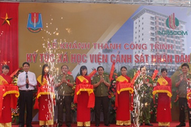 Học viện Cảnh sát có thêm 1.400 chỗ ở mới cho SV