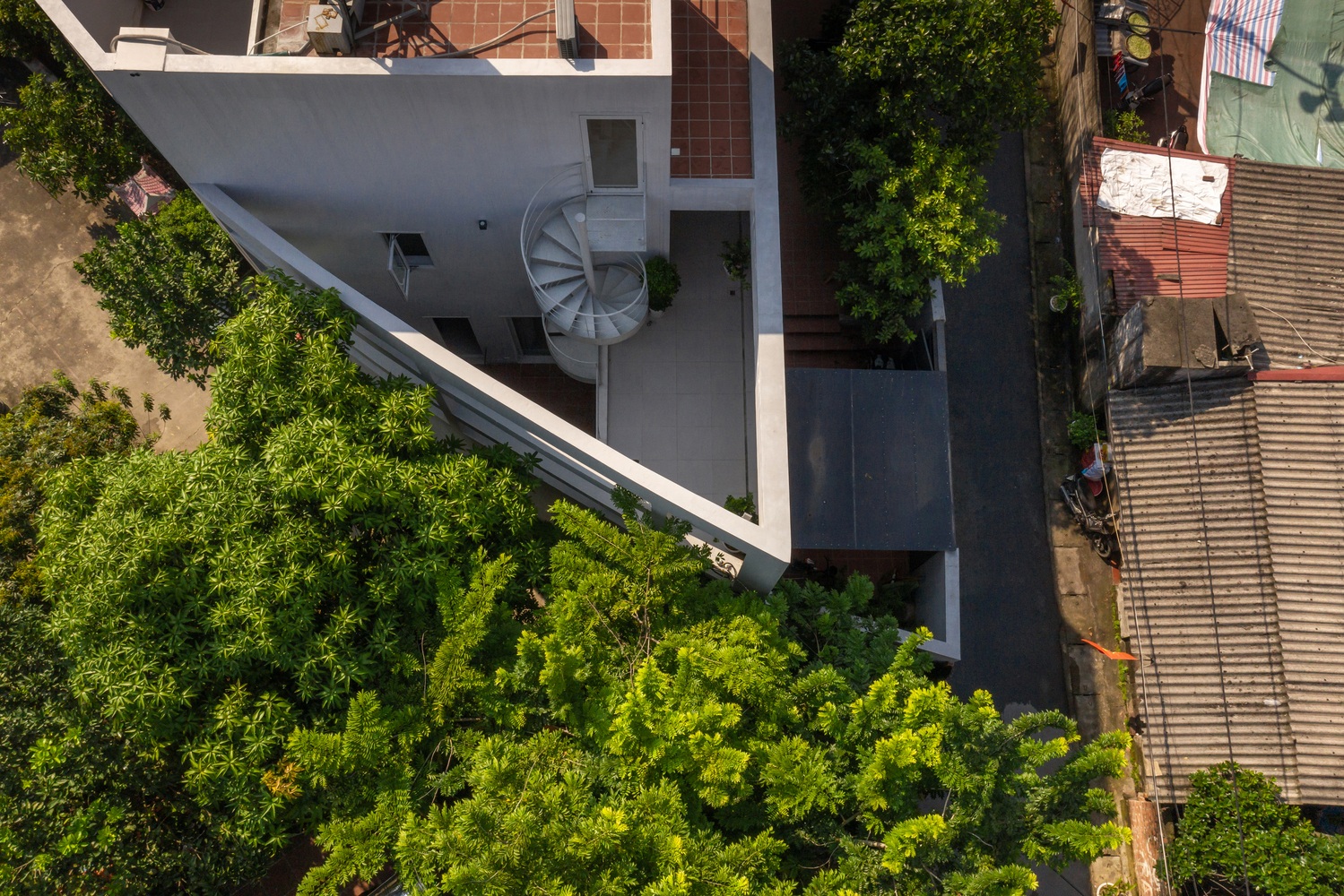 View - Ngôi nhà "bên ngoài nông thôn, bên trong thành thị" đặc biệt tại Vĩnh Phúc | Báo Dân trí