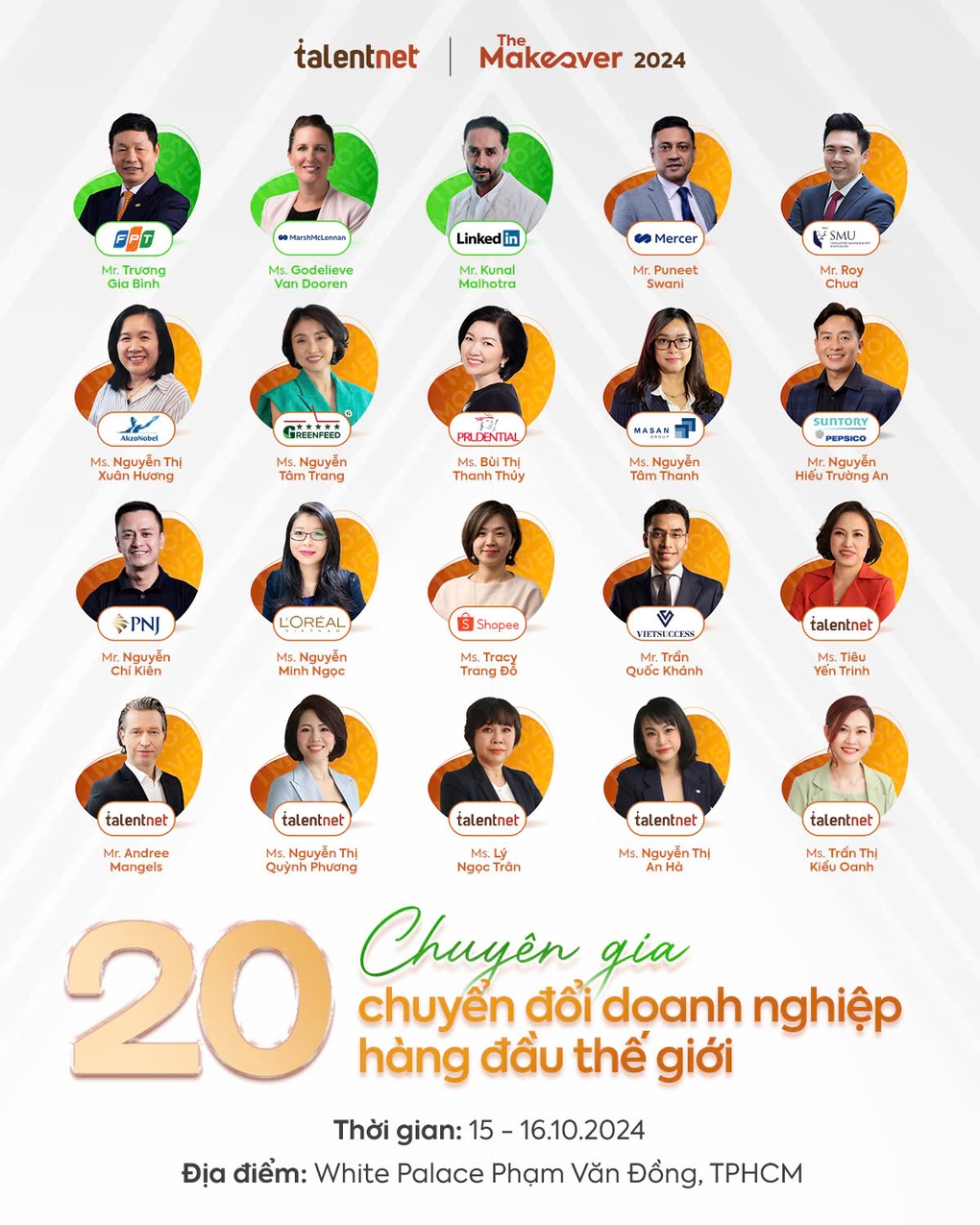 The Makeover 2024: Hội tụ hơn 20 diễn giả hàng đầu về tăng trưởng xanh - 2 The Makeover 2024: Hội tụ hơn 20 diễn giả hàng đầu về tăng trưởng xanh - 2