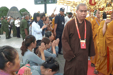 Cung thỉnh xá lợi Đức Phật lên núi Bà Đen