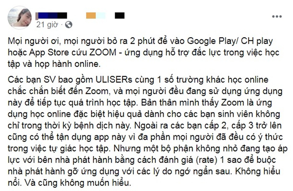 Ngao ngán cảnh học sinh Việt đánh giá 1 sao nhằm đánh sập app học online - 4 Ngao ngán cảnh học sinh Việt đánh giá 1 sao nhằm đánh sập app học online - 4
